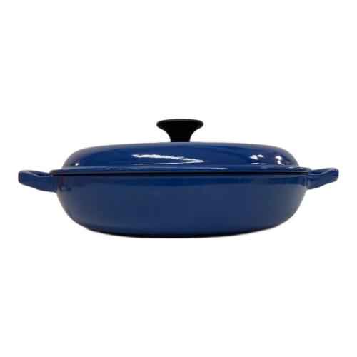 LE CREUSET (ルクルーゼ) ビッフェキャセロール 1.4L SIZE 22cm ブルー