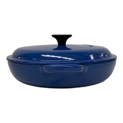 LE CREUSET (ルクルーゼ) ビッフェキャセロール 1.4L SIZE 22cm ブルー