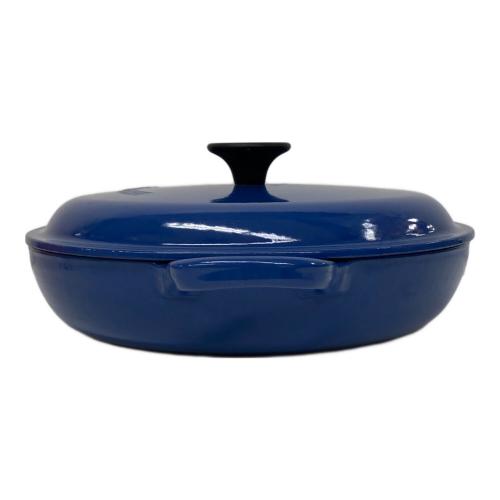 LE CREUSET (ルクルーゼ) ビッフェキャセロール 1.4L SIZE 22cm ブルー