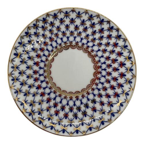 imperial porcelain (インペリアルポーセリン) カップ&ソーサー ロシア製 コバルトネット ウェイヴ