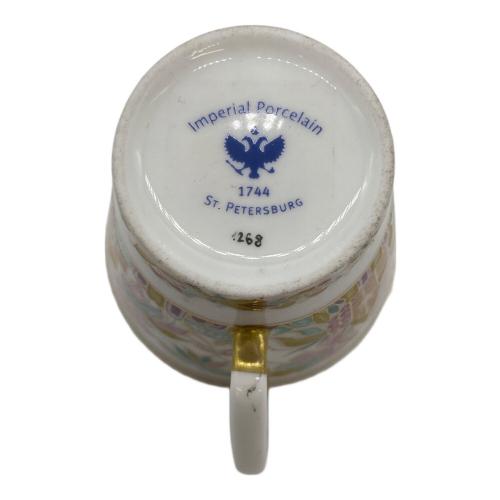 imperial porcelain (インペリアルポーセリン) デミタスカップ&ソーサー USED