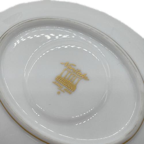 Noritake (ノリタケ) カップ&ソーサー レッド/煙突マーク ダイヤモンドコレクション