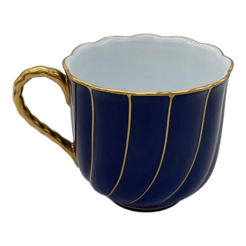 Noritake (ノリタケ) カップ&ソーサー ブルー/煙突マーク ダイヤモンドコレクション