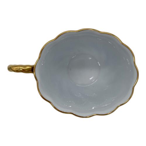 Noritake (ノリタケ) カップ&ソーサー ブルー/煙突マーク ダイヤモンドコレクション