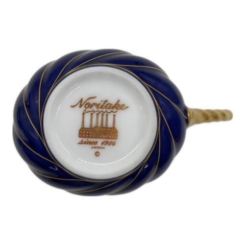 Noritake (ノリタケ) カップ&ソーサー ブルー/煙突マーク ダイヤモンドコレクション