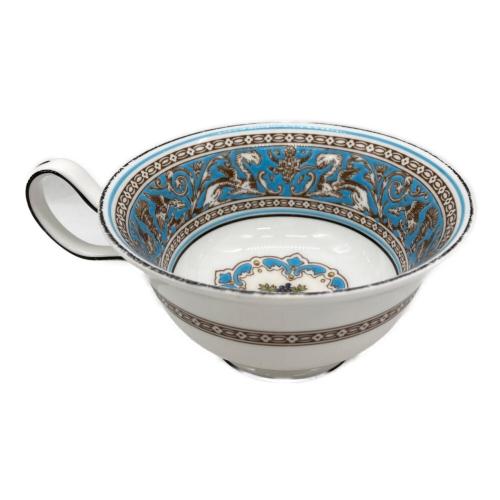 Wedgwood (ウェッジウッド) カップ&ソーサー フロレンティーン・ターコイズ 黒壺