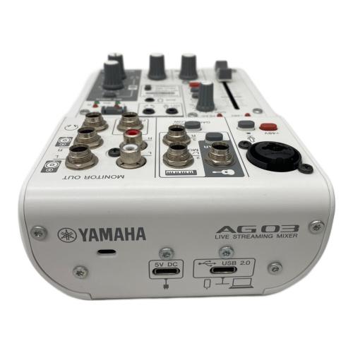 YAMAHA (ヤマハ) ミキサー AG03 MK2