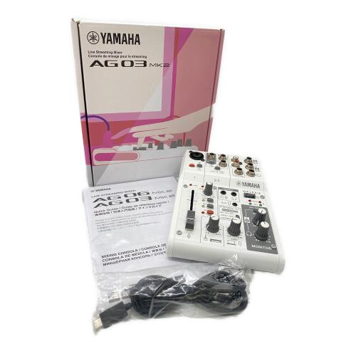 YAMAHA (ヤマハ) ミキサー AG03 MK2
