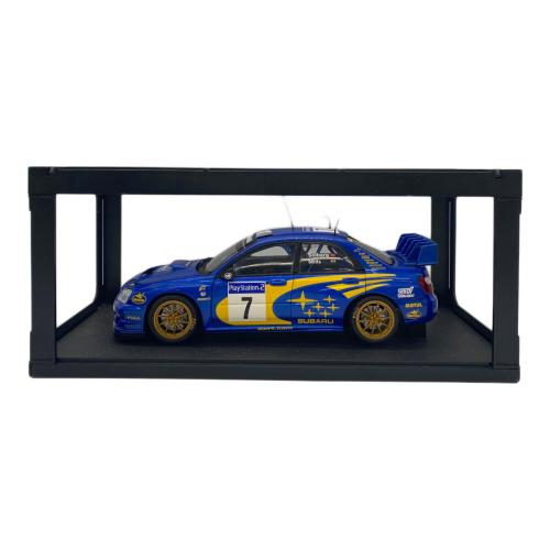 AUTOart (オートアート) 1/18 SUBARU NEW AGE IMPREZA WRC 2003 WINNER OF RALLY FRANCE MOTUL #7 モデルカー