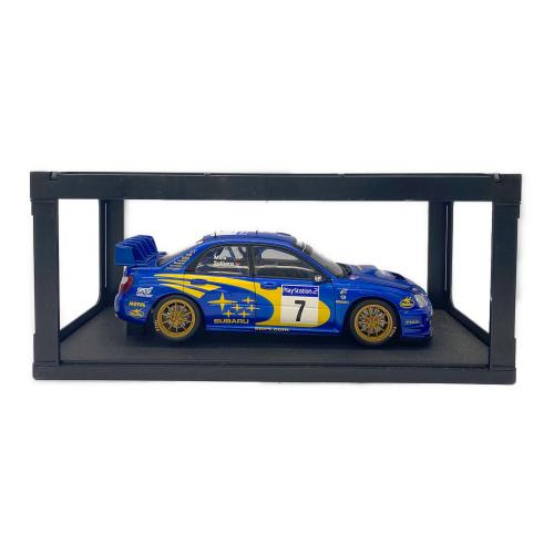 AUTOart (オートアート) 1/18 SUBARU NEW AGE IMPREZA WRC 2003 WINNER OF RALLY FRANCE MOTUL #7 モデルカー