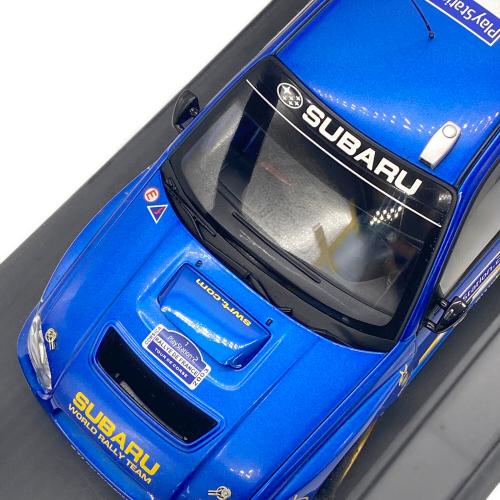 AUTOart (オートアート) 1/18 SUBARU NEW AGE IMPREZA WRC 2003 WINNER OF RALLY FRANCE MOTUL #7 モデルカー
