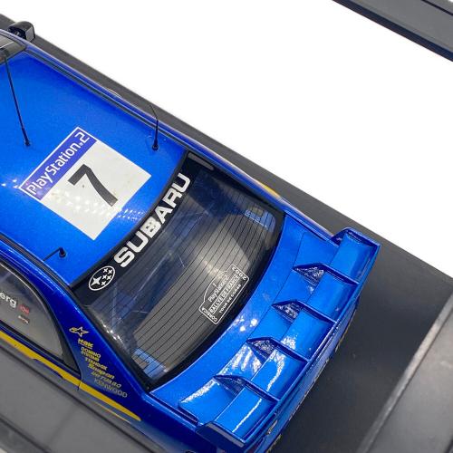 AUTOart (オートアート) 1/18 SUBARU NEW AGE IMPREZA WRC 2003 WINNER OF RALLY FRANCE MOTUL #7 モデルカー