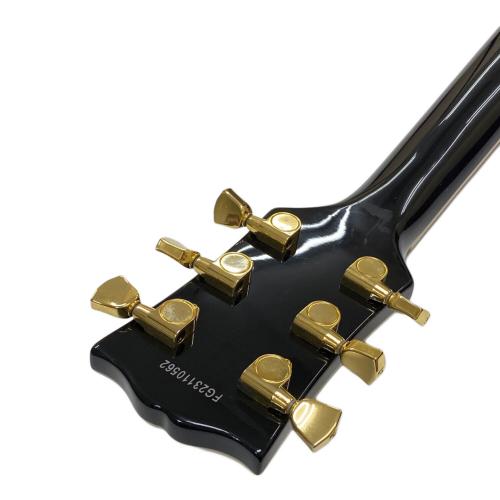 BUNNY (バーニー) レスポールタイプ エレキギター SRLC-55 2023年製 ブラック @