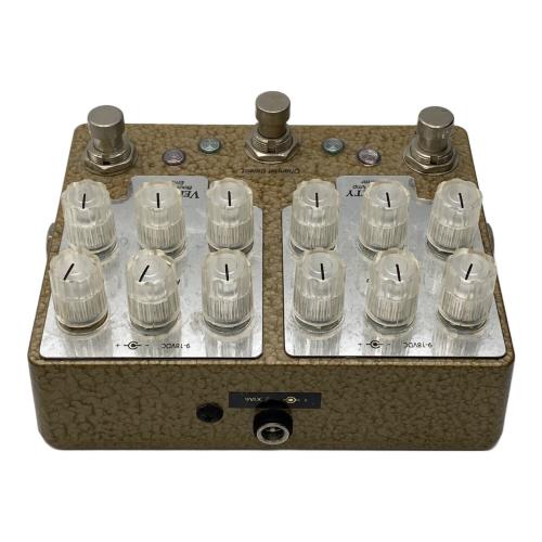 verocity effects pedals (ベロシティエフェクツペダルズ) エフェクター ベージュ