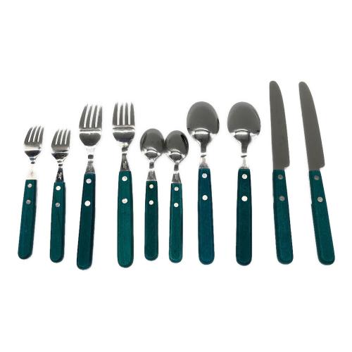 Snow peak (スノーピーク) カトラリーセット グリーンパーティー
