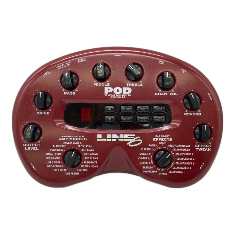 Line6(ラインシックス) POD2.0 アンプシミュレーター｜トレファクONLINE