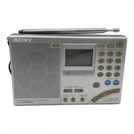 SONY (ソニー) ラジオ ICF-SW7600GR|トレファクONLINE SONY (ソニー) ラジオ ICF-SW7600GR|トレファクONLINE