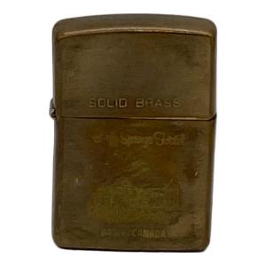 ZIPPO (ジッポ) ライター 1932-1992 ソリッドブラス