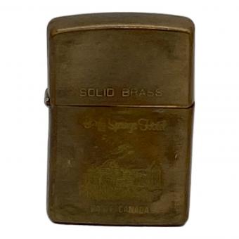 ZIPPO (ジッポ) ライター 1932-1992 ソリッドブラス