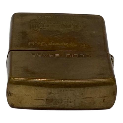 ZIPPO (ジッポ) ライター 1932-1992 ソリッドブラス