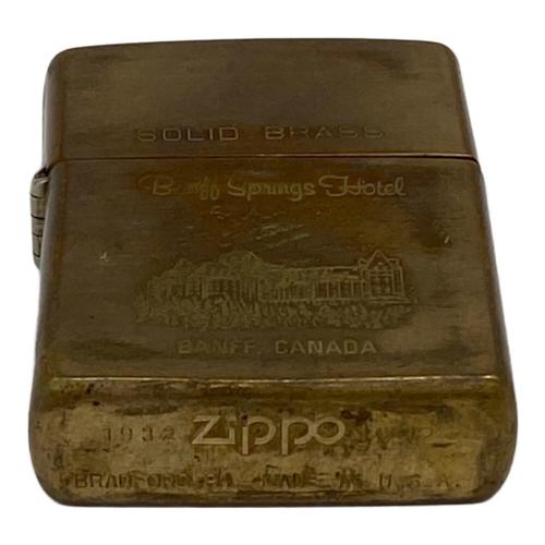 ZIPPO (ジッポ) ライター 1932-1992 ソリッドブラス