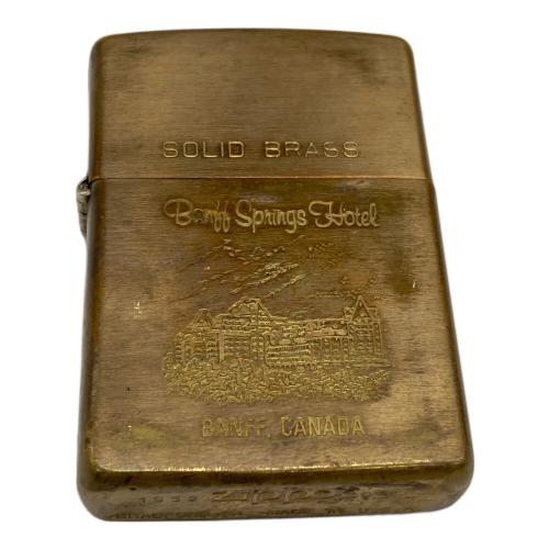 ZIPPO (ジッポ) ライター 1932-1992 ソリッドブラス