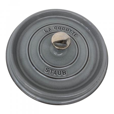 Staub (ストウブ) 両手鍋 SIZE 22cm グレー｜トレファクONLINE