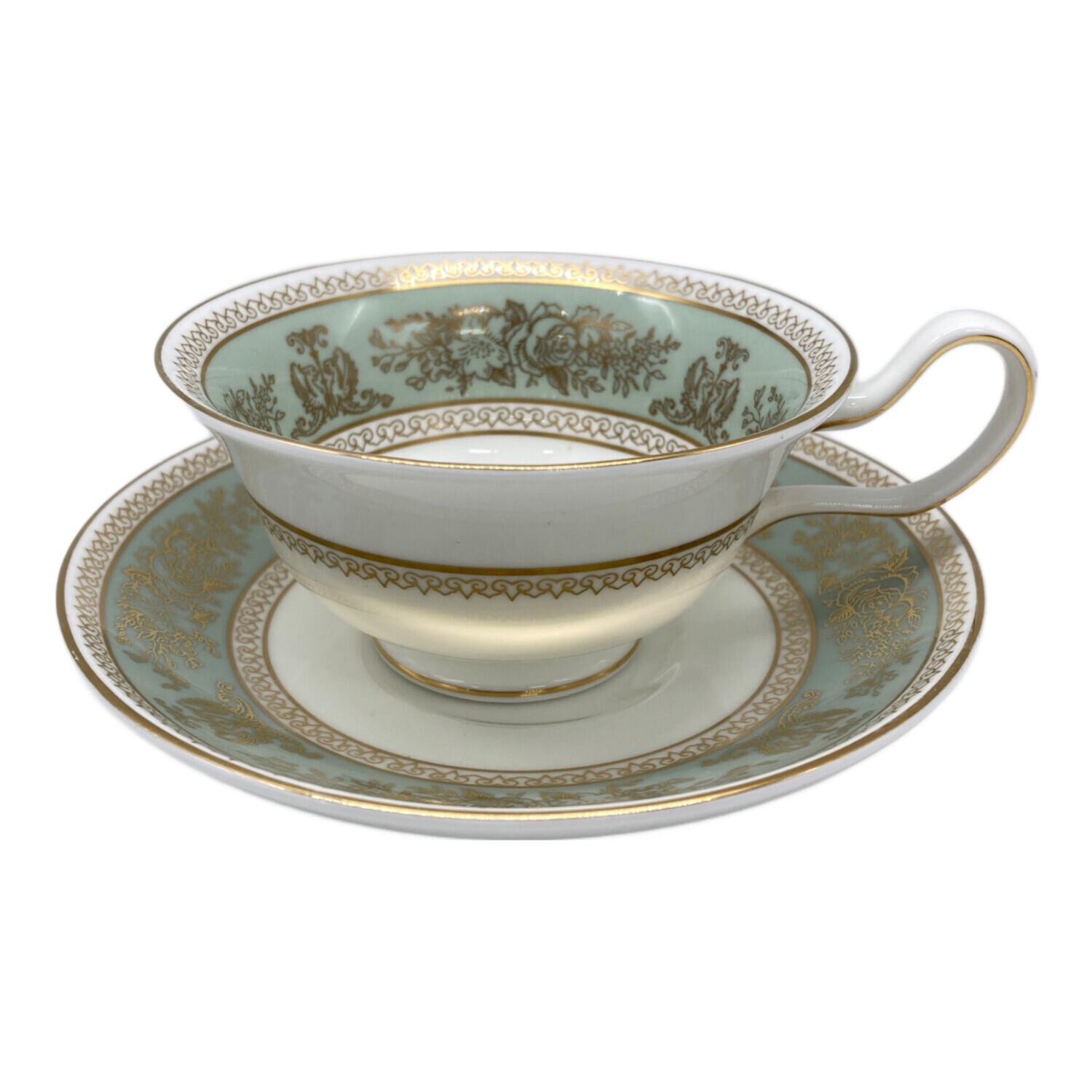 旧刻印 ウェッジウッド コロンビア セージ グリーン 27cm プレート 4枚セット 札幌 中央区 Wedgwood (ウェッジウッド) カップ&ソーサー コロンビア・セージ