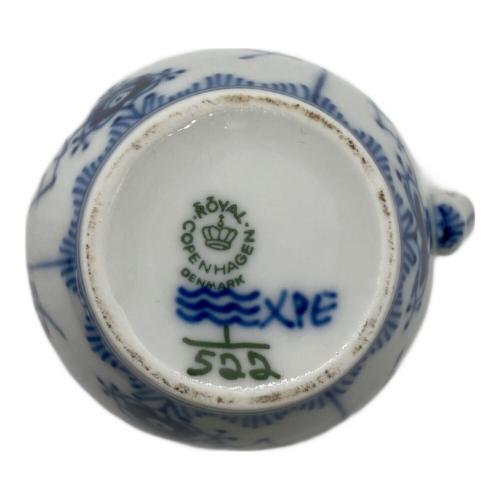 ROYAL COPENHAGEN (ロイヤル・コペンハーゲン) クリーマー ブルーフルーテッド・ハーフレース