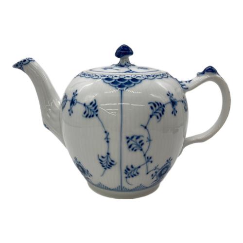 ROYAL COPENHAGEN (ロイヤル・コペンハーゲン) ティーポット ブルーフルーテッド・ハーフレース