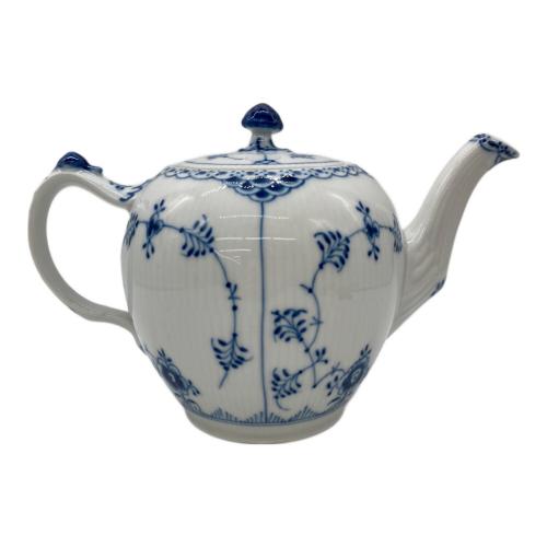 ROYAL COPENHAGEN (ロイヤル・コペンハーゲン) ティーポット ブルーフルーテッド・ハーフレース