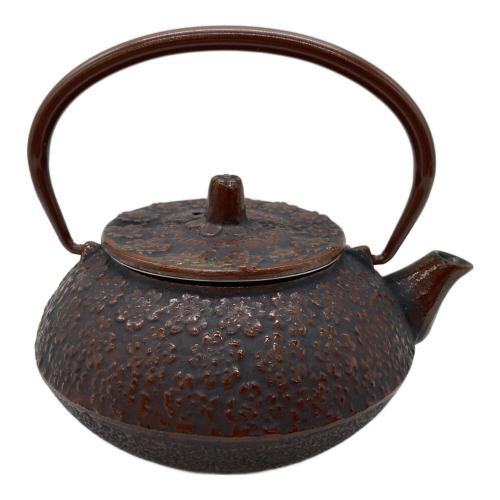 南部鉄器 (ナンブテッキ) 鉄瓶 宝星堂