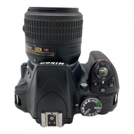 【Nikon D3300 】デジタル一眼レフカメラ Nikon デジタル一眼レフカメラ D3300 ダブルズームキット