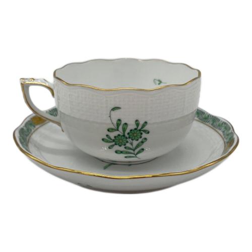 Herend (ヘレンド) カップ&ソーサー アポニーグリーン