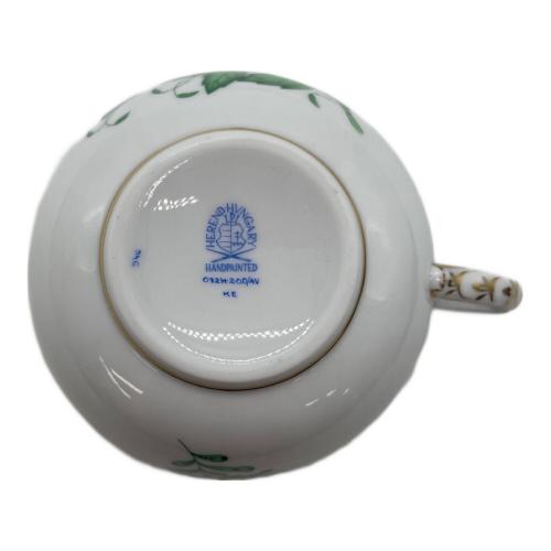 Herend (ヘレンド) カップ&ソーサー アポニーグリーン