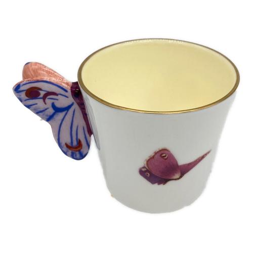 Wedgwood (ウェッジウッド) デミタスカップ&ソーサー バタフライフラワーハンドル