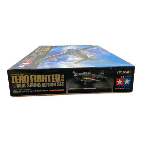 TAMIYA (タミヤ) 零戦52型 リアルサウンド・アクションセット 栄21型エンジン音徹底再現版 プラモデル 1/32スケール