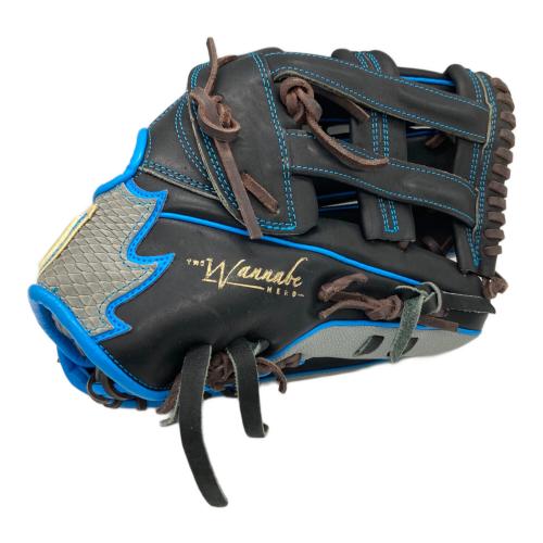 Wilson (ウィルソン) THE WANNABE HERO DUAL グローブ ブラック×ブルー