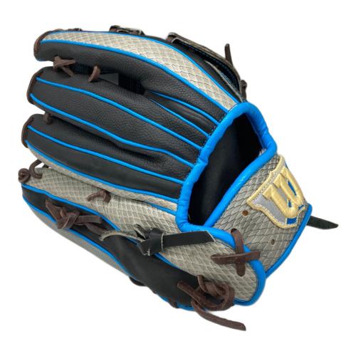 Wilson (ウィルソン) THE WANNABE HERO DUAL グローブ ブラック×ブルー