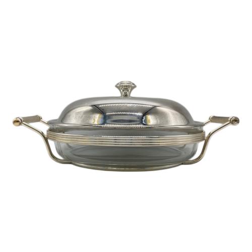 Christofle (クリストフル) 両手鍋 プレート付き