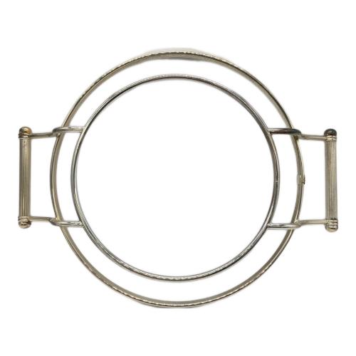 Christofle (クリストフル) 両手鍋 プレート付き