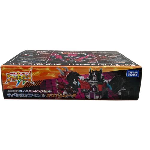 TAKARA TOMY (タカラトミー) トランスフォーマー ワイルドキング ネメシスプライム&ラヴァムレータ ワイルドッキングセット フィギュア WKS-03