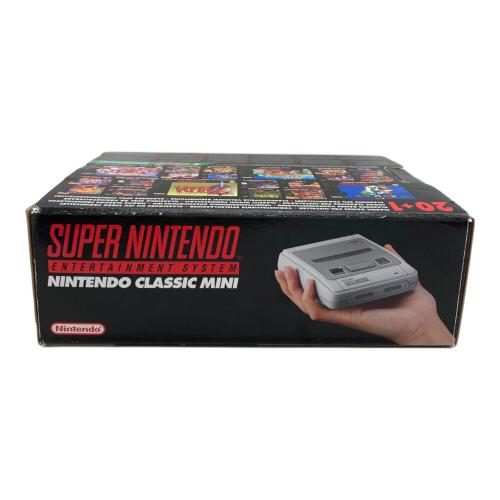Nintendo (ニンテンドー) ニンテンドークラシックミニ スーパーファミコン ゲーム機 CLV-301