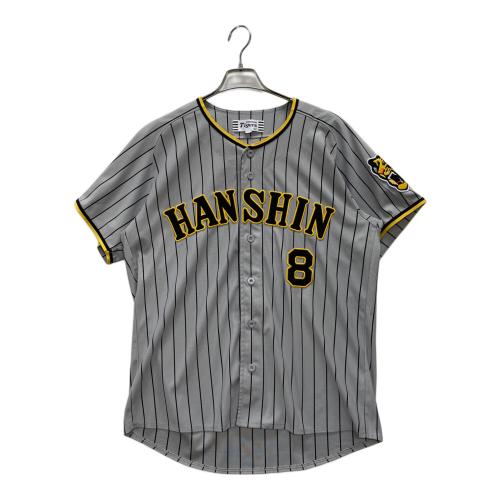 阪神タイガース (ハンシンタイガース) 野球ユニフォーム メンズ SIZE L グレー