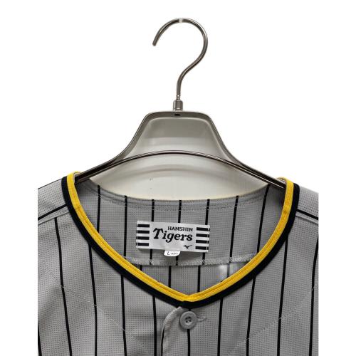 阪神タイガース (ハンシンタイガース) 野球ユニフォーム メンズ SIZE L グレー