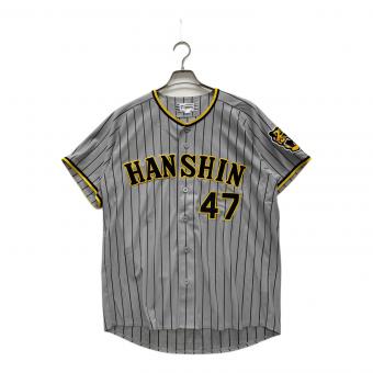 阪神タイガース (ハンシンタイガース) 野球ユニフォーム メンズ SIZE L グレー