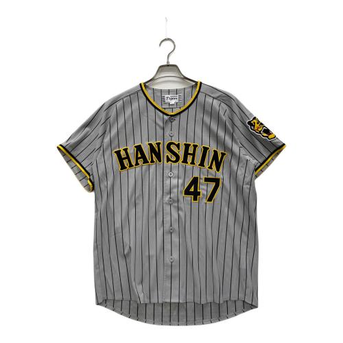 阪神タイガース (ハンシンタイガース) 野球ユニフォーム メンズ SIZE L グレー