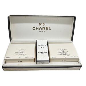 CHANEL (シャネル) 石鹸+香水セット No5 サヴォン オードトワレ