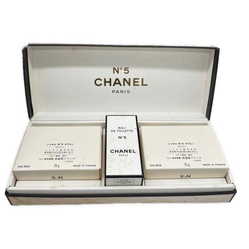 CHANEL (シャネル) 石鹸+香水セット No5 サヴォン オードトワレ