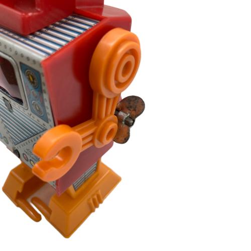 hirotoy (ヒロトイ) ぜんまいでよく歩くビッグロボット レトロホビー